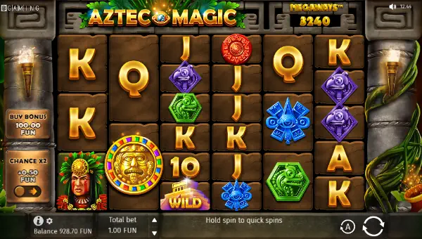 Aztec Magic Megaways base game review