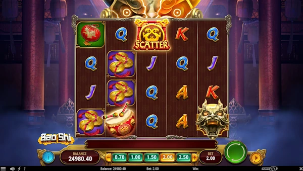 Bao Shi Slot Base Game Screenshot