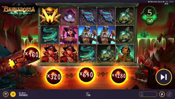 Barbarossa Beyond the Edge Bonus Game – Free Spins Features