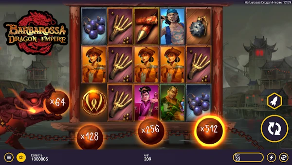 Barbarossa Dragon Empire Base Game Screenshot – Showing Features