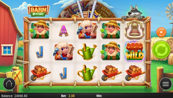 Barn Busters Base Game Screenshot – Showing Features