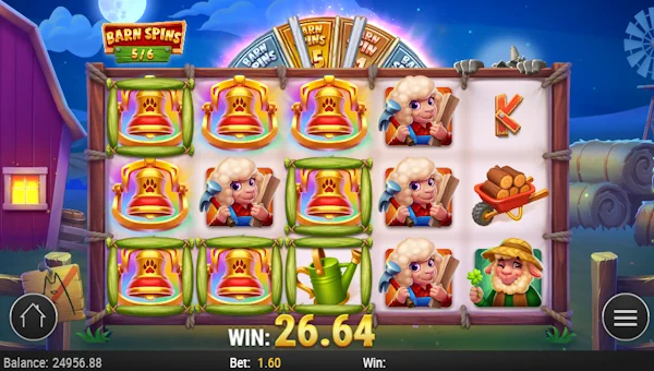 Barn Busters Bonus Game – Free Spins Features