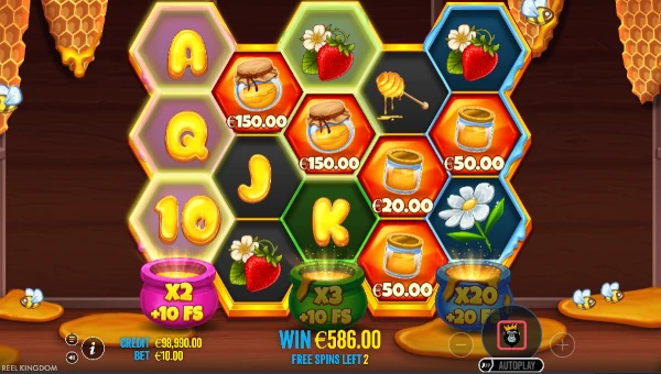 Bee Keeper Bonus Game – Free Spins Features