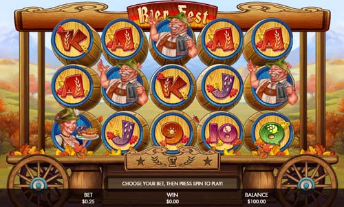 Bier Fest slot free play demo is not available.