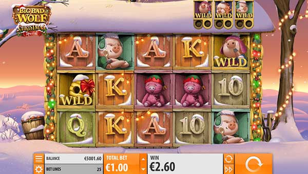 big bad wolf christmas slot overview and summary
