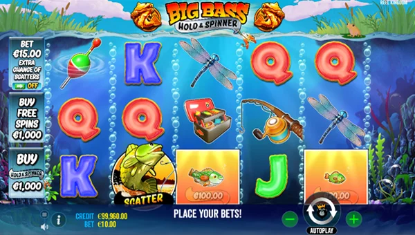 Big Bass Bonanza Hold and Spinner base game review