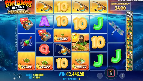 Big Bass Bonanza free spins