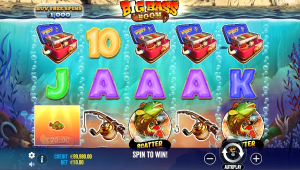 Big Bass Boom base game review