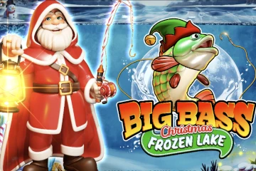 Big Bass Christmas Frozen Lake