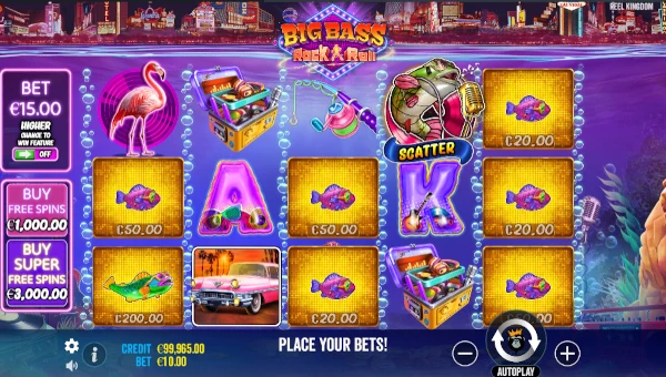 Big Bass Rock and Roll base game review