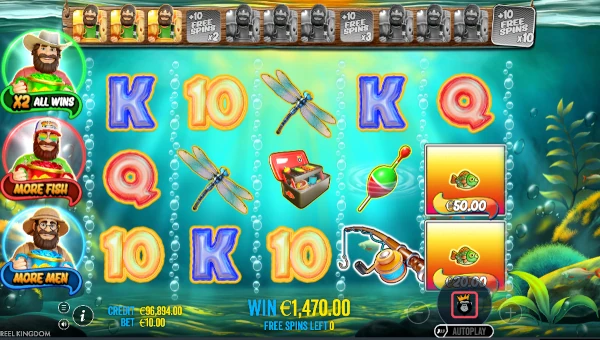 Big Bass Trophy Catch Slot Free Spins