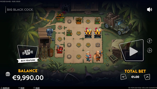 Big Black Cock Base Game Screenshot – Showing Features