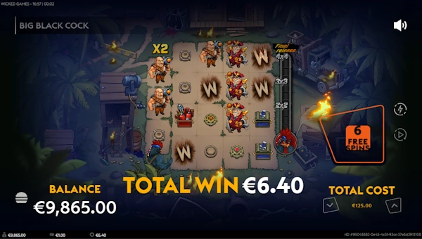 Big Black Cock Bonus Game – Free Spins Features