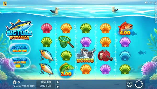 Big Tuna Bonanza base game review
