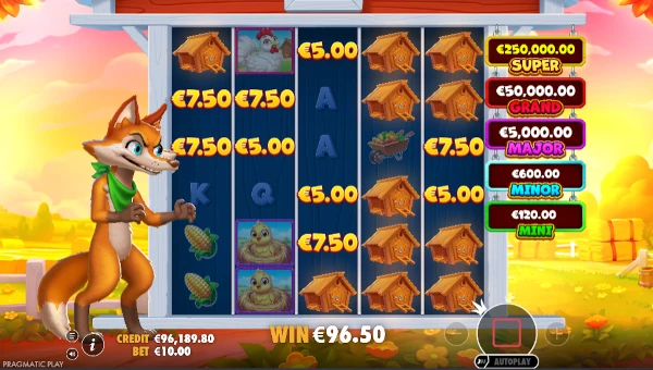 Bigger Barn House Bonanza Bonus Game – Free Spins Features