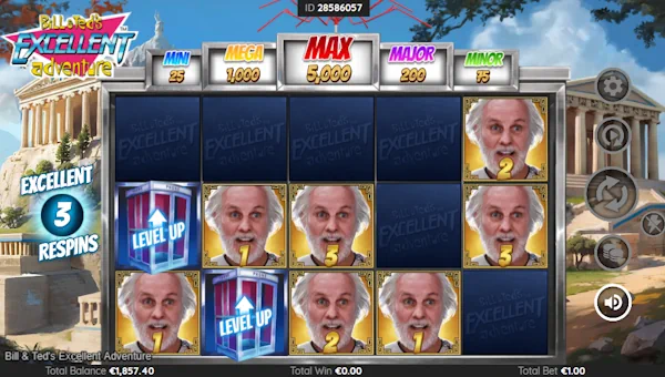 Bill and Teds Excellent Adventure bonus game