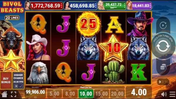 Bivol Beasts Base Game Screenshot – Showing Features