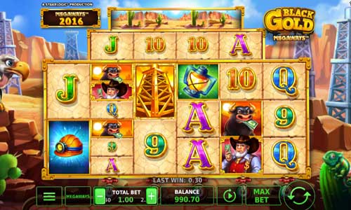 black gold megaways slot review