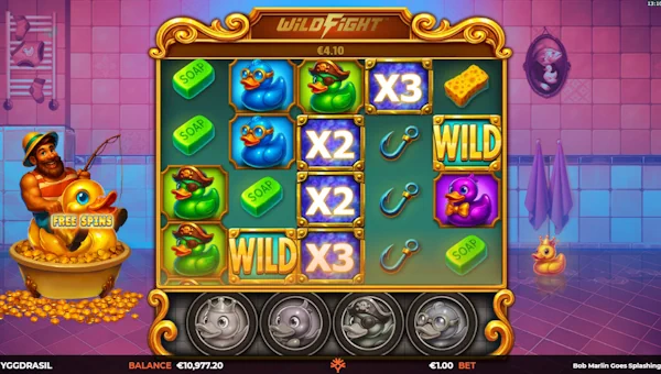 Bob Marlin Goes Splashing Bonus Game – Free Spins Features