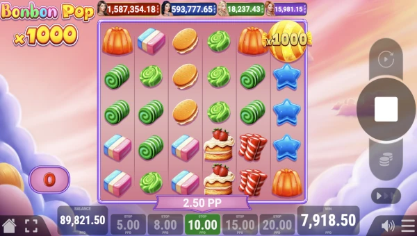 Bonbon Pop x1000 Bonus Game – Free Spins Features