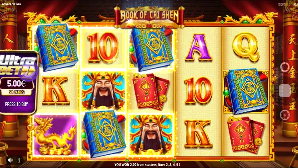 Book of Cai Shen base game review