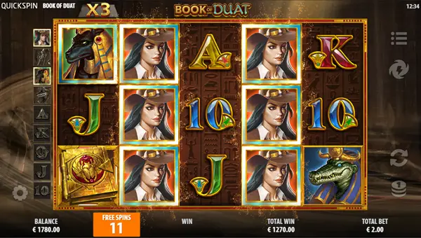 Book of Duat free spins