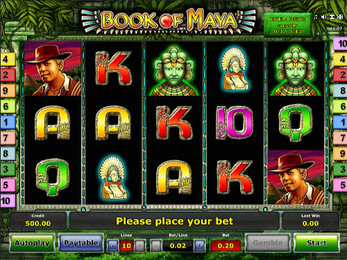 Book of Maya slot free play demo