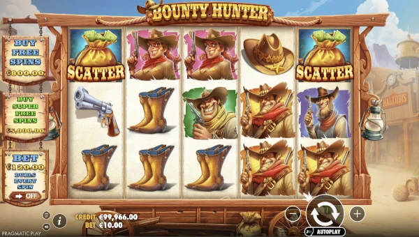 Bounty Hunter Base Game Screenshot – Showing Features