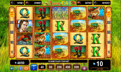 Brave Cat slot free play demo