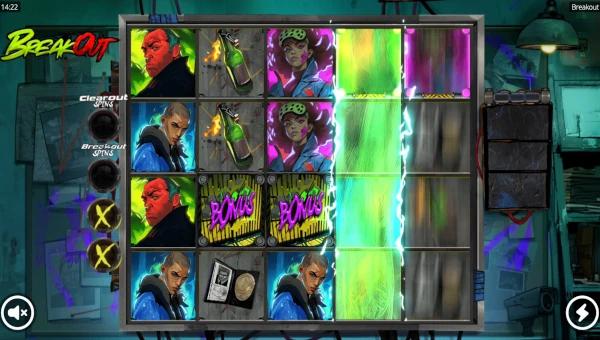 Breakout Slot Free Spins by Nolimit City