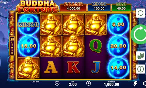 Buddha Fortune base game review