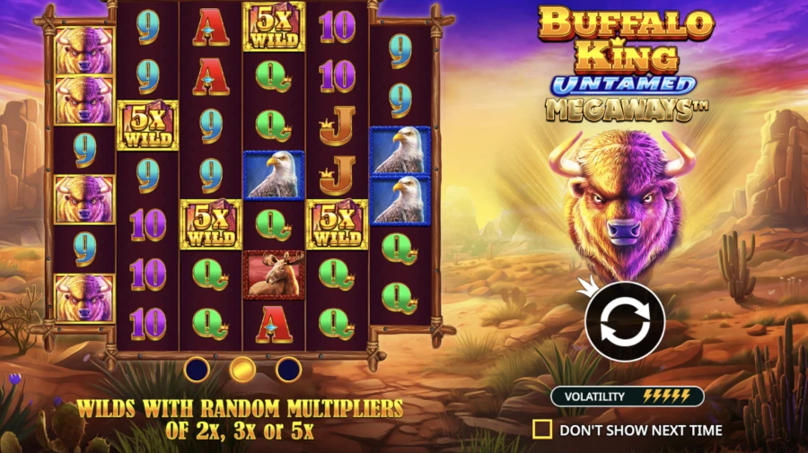 Buffalo King Untamed Megaways slot