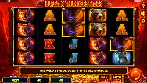 Buffalo Thunderstacks base game review