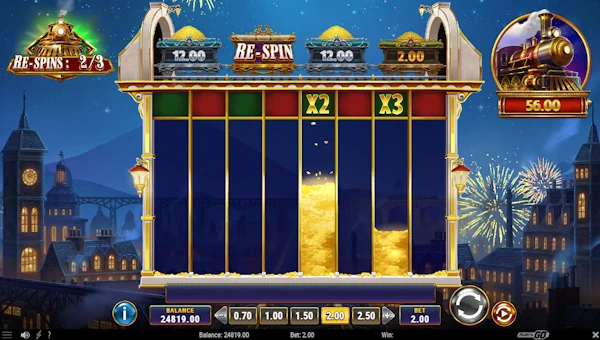 Bullion Xpress Slot Free Spins Screenshot