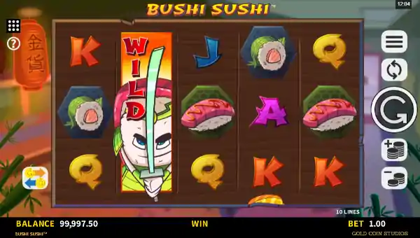 Bushi Sushi base game review