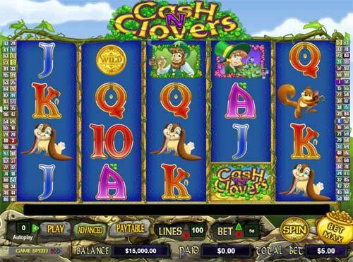 Cash n Clovers slot free play demo