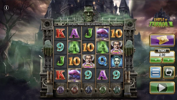 Castle of Terror 2 Slot Base Game by Big Time Gaming
