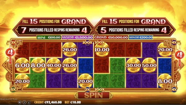 Chests Of Cai Shen Infinity Bonus Game – Free Spins Features