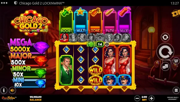 Chicago Gold 2 Base Game Screenshot – Showing Features