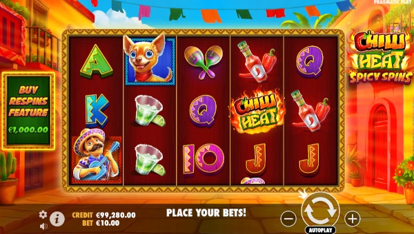 Chilli Heat Spicy Spins base game review