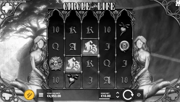 Circle of Life slot base game screenshot