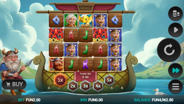 Cod of Thunder Dream Drop Base Game Screenshot – Showing Features