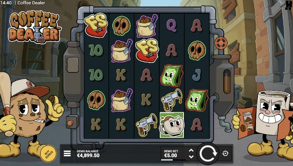 Coffee Dealer Base Game Screenshot – Showing Features