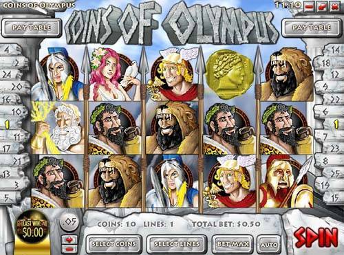 Coins of Olympus base game review