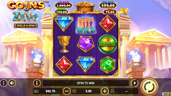 Coins of Zeus base game review