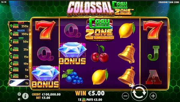 Colossal Cash Zone base game review