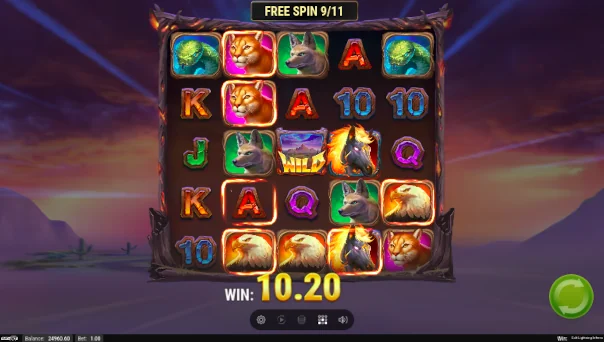 Colt Lightning Inferno Bonus Game – Free Spins Features