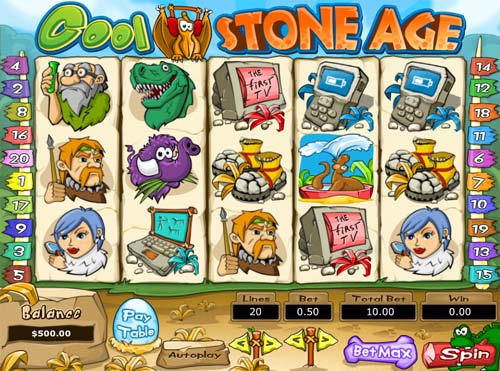 Cool Stone Age slot free play demo