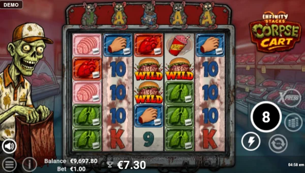Corpse Cart Bonus Game – Free Spins Features