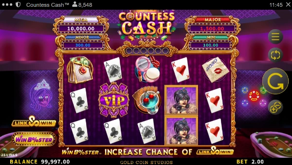 Countess Cash base game review
